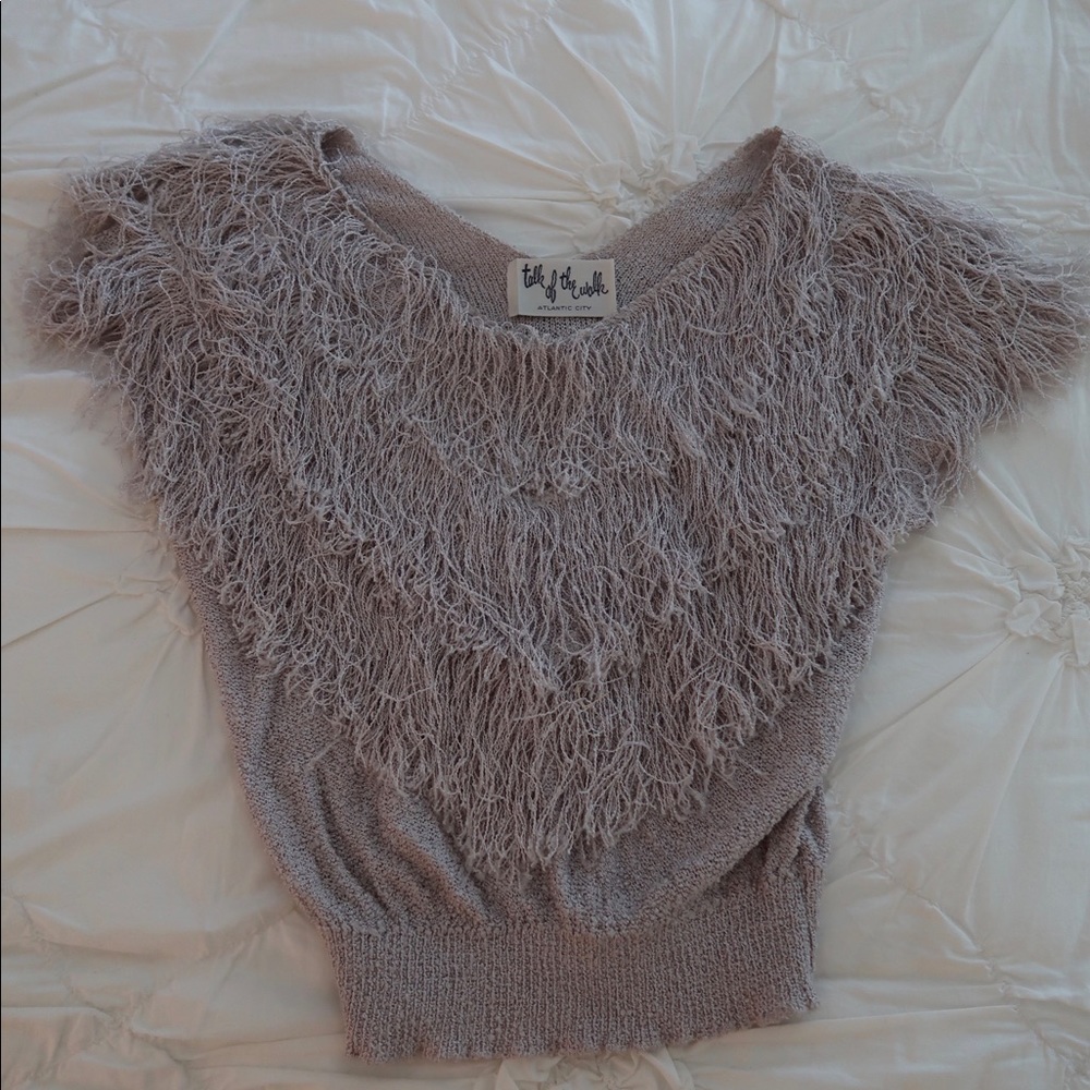 Vintage Fringed Top